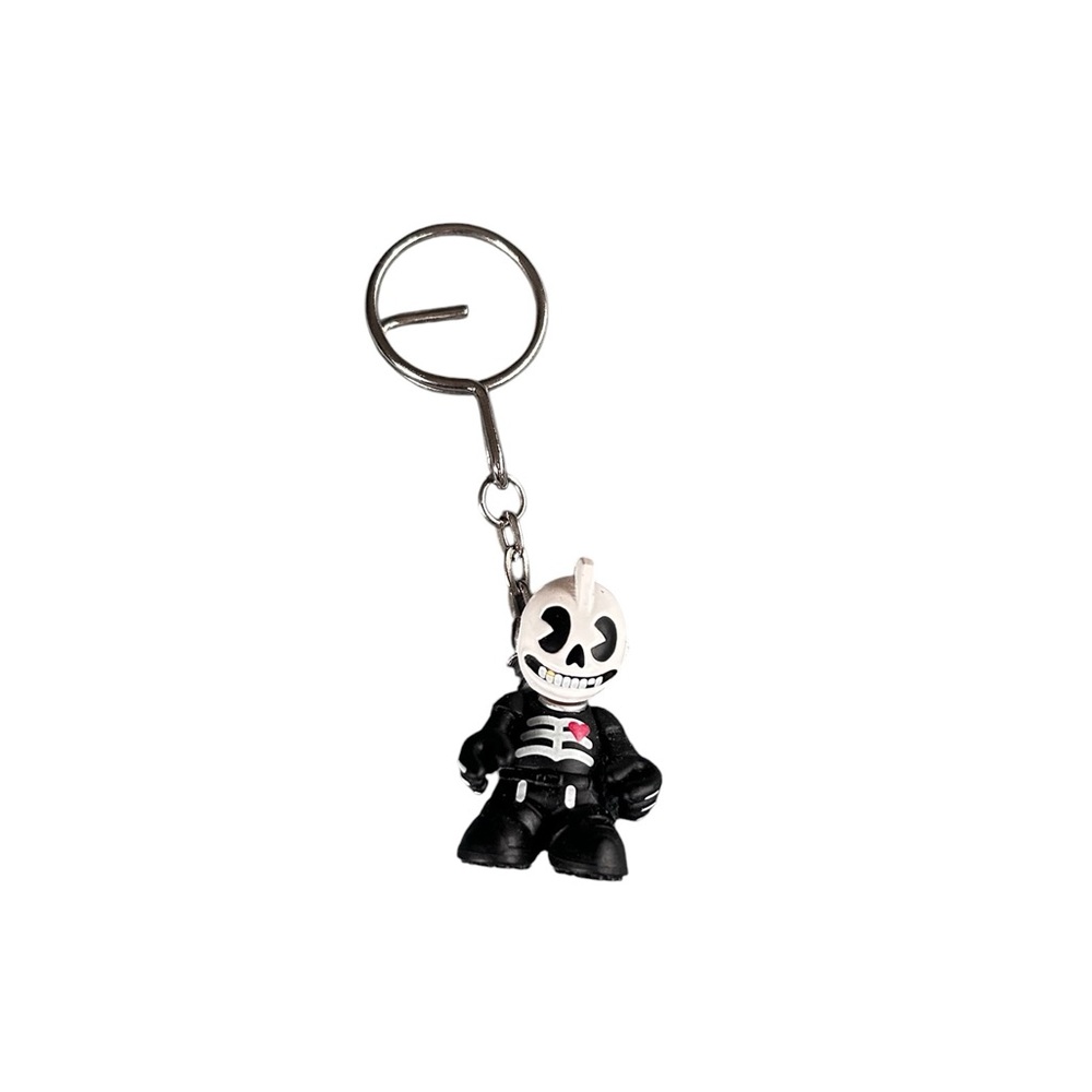 Kidrobot Supermini Keychain Series 3 OG SKULLY Ultra RARE Chase Vinyl Toy + Box